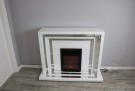 Colorado elektronisk peis i speilglass m flammeeffekt W750-1500- M fjernkontroll thumbnail