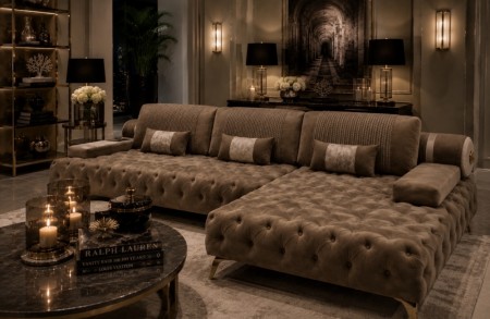 Medusa chesterfield- Hjørnesofa 