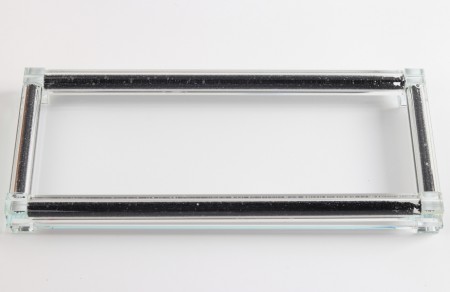 Crystalline brett- Sort - L 38 cm